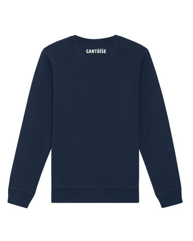 Gantoise classic logo unisex sweater navy 🏑