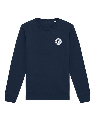 Gantoise classic logo unisex sweater navy 🏑