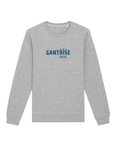 Padel Gantoise unisex sweater grey