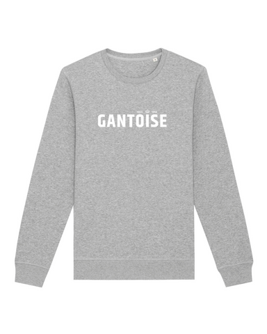 Gantoise "classic logo" unisex sweater grey