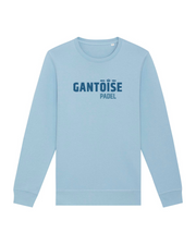 Padel Gantoise unisex sweater skyblue